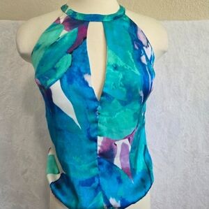 bebe high neck halter